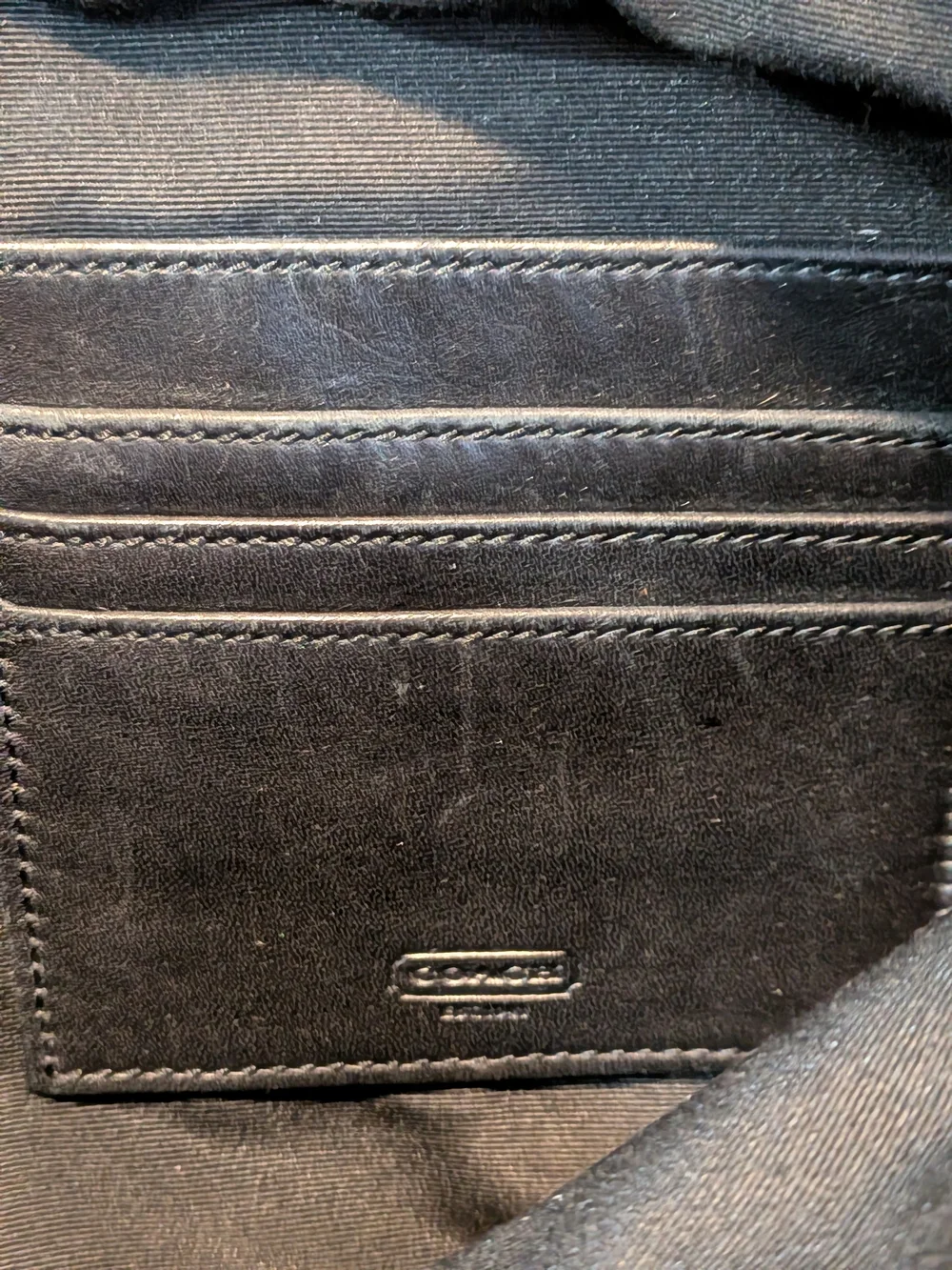 Classic Black Coach F0869-70098 Leather Unisex Briefcase Bag